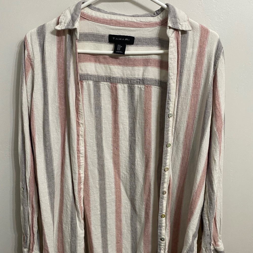 Stripped Button Down